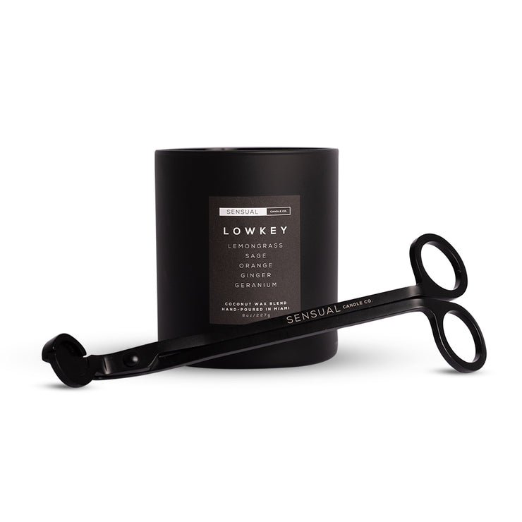Sensual Candle Co. Lowkey Candle and Wick Trimmer Set Sensual Candle 