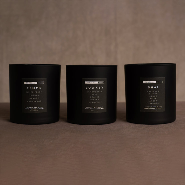 Sensual Candle Co. Sensual Set Trio Tan