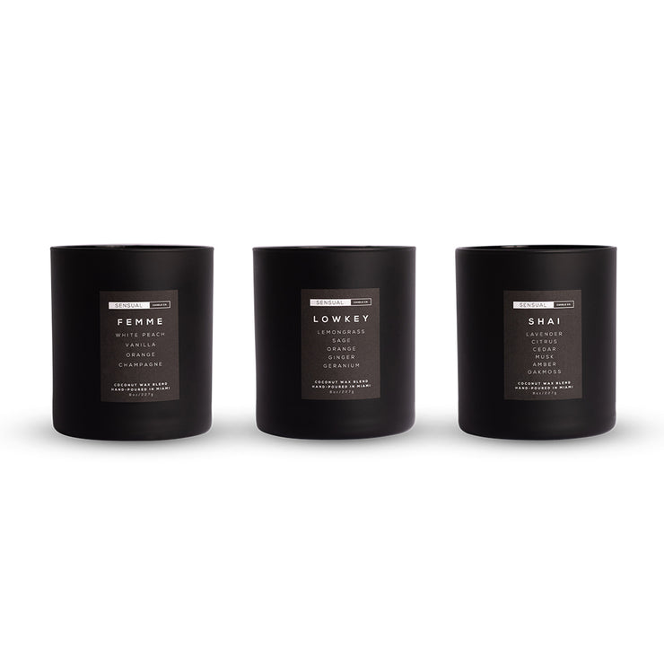 Sensual Candle Co. Sensual Set Trio